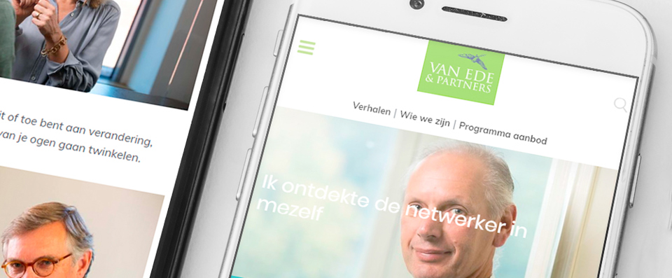Van Ede mobile responsive