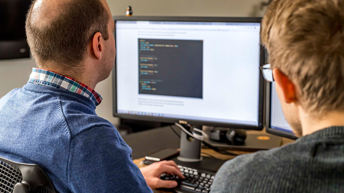 Development scherm code