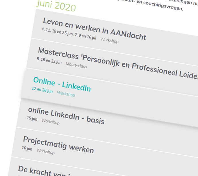 van ede en partners nieuwe website
